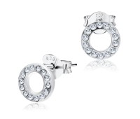 Classic Circle Rhinestone Stud Earring STS-3029n